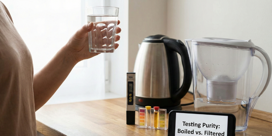 Boiled Water vs. Filtered Water