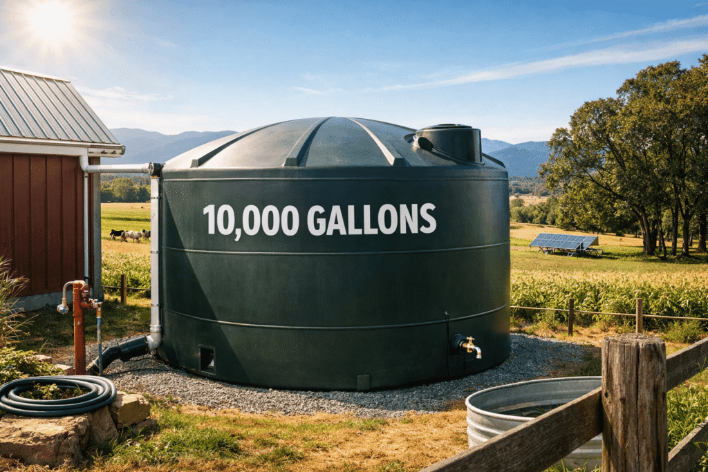 10000 Gallon Water Tank