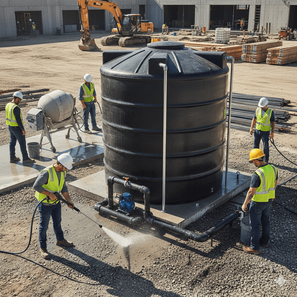 2000 Gallon Water Tank