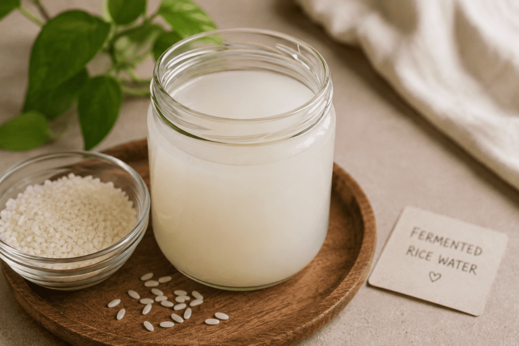 Fermented rice water
