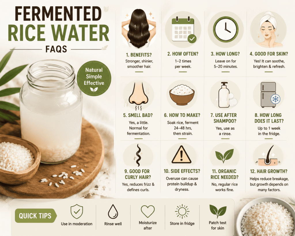 Fermented rice water
