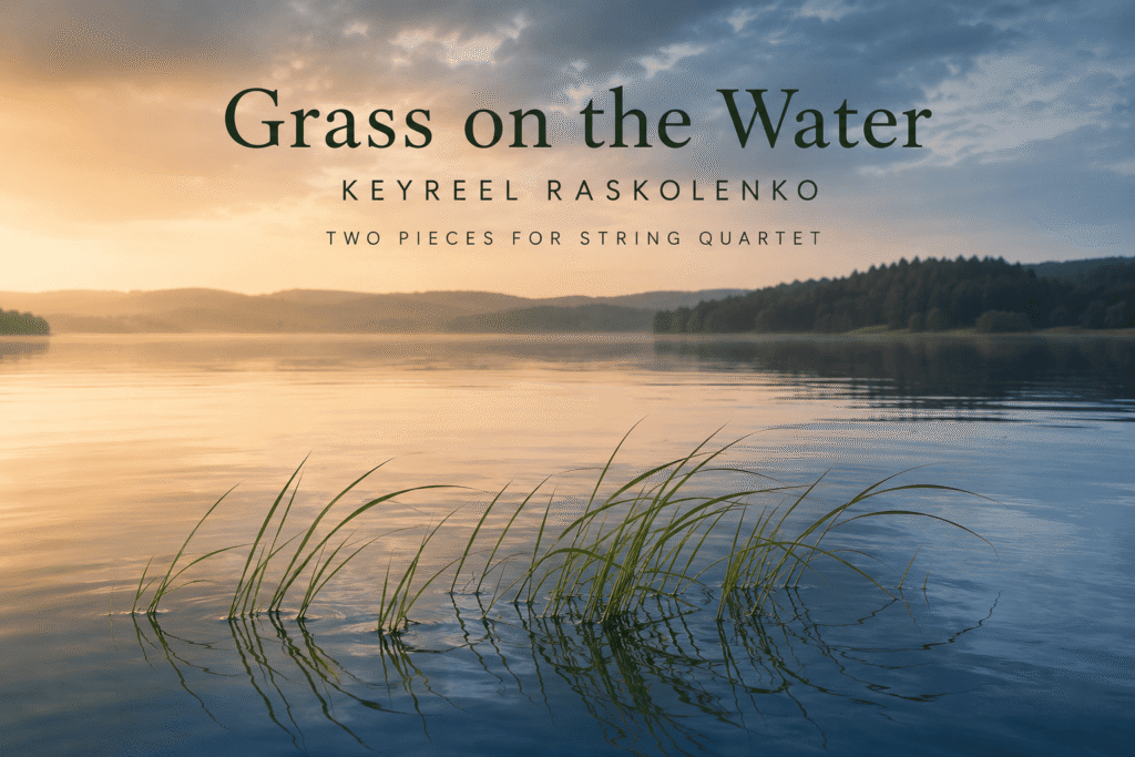 “Grass on the Water” by KeyReel Raskolenko