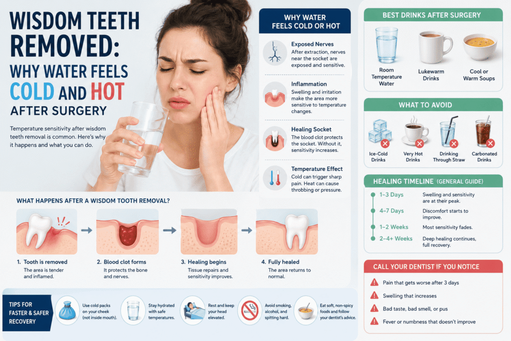 Wisdom teeth removed