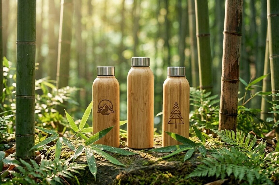 Bamboo Water Bottles