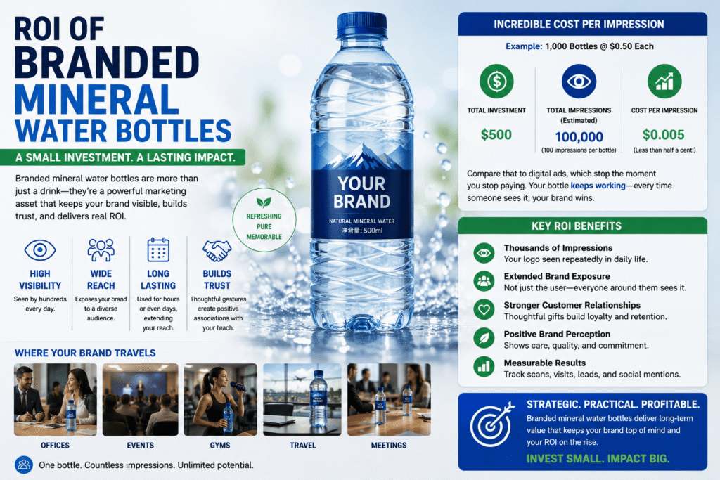 ROI of Branded Water Bottles