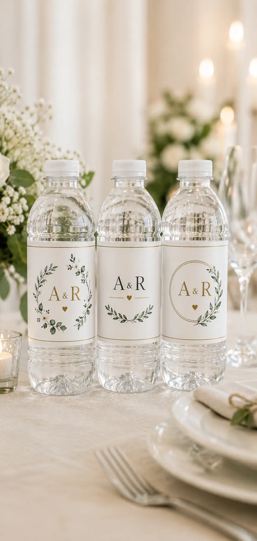 Wedding Water Bottle