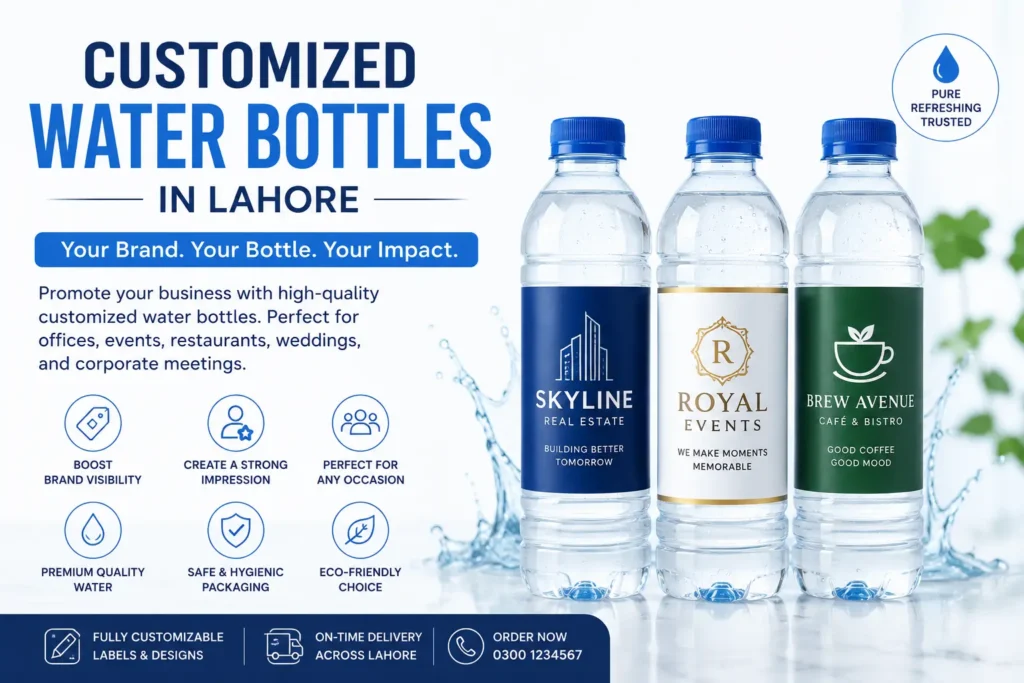 Customized Water Bottles in Lahore