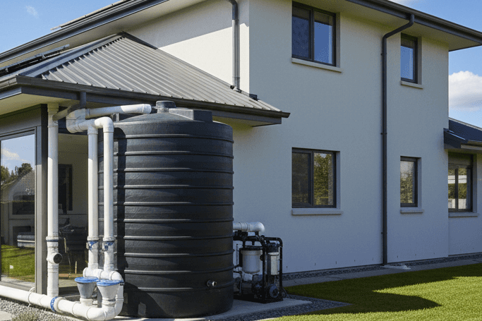 2000 Gallon Water Tank