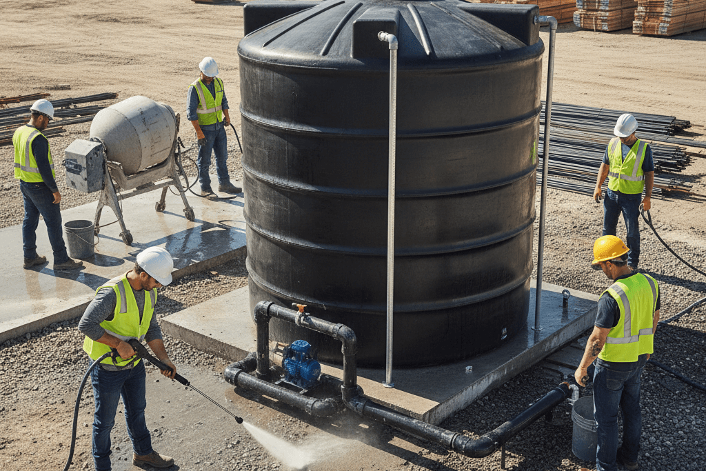 2000 Gallon Water Tank